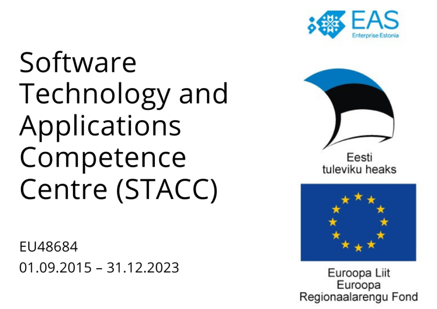 Projekti Software Technology and Applications Competence Centre (STACC) logo